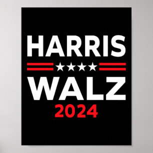 Wheimer 2024 Verkiezing Kamala Harris Tim Waltz 20 Poster