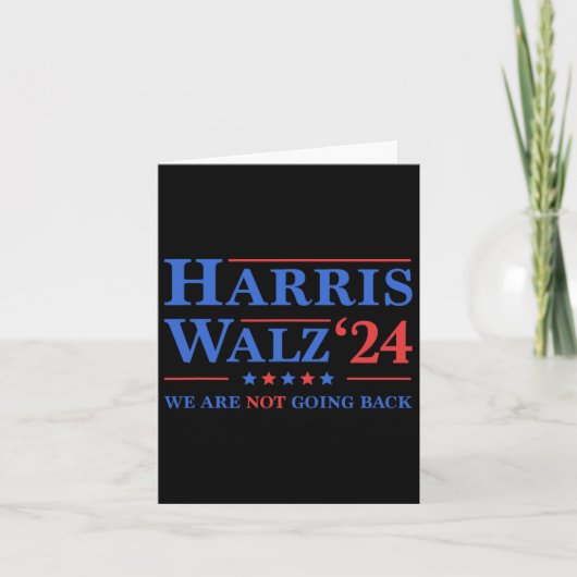 Wheimer 2024 We gaan niet terug Kaart (Voorkant)
