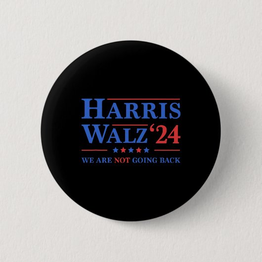 Wheimer 2024 We gaan niet terug Ronde Button 5,7 Cm (Voorkant)