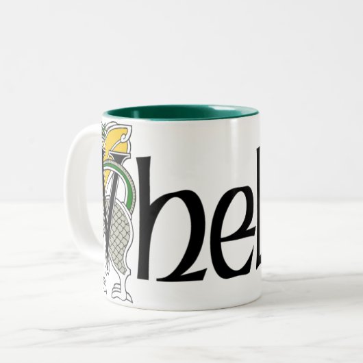 Whelan Celtic Dragon Mok (Voorkant links)