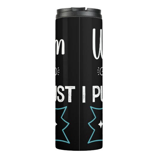 When Afraid Put Trust In God Thermosbeker (Achterkant)