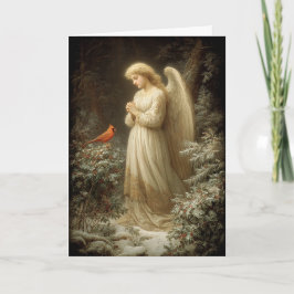 When Cardinals Appear Feestdagen Kaart