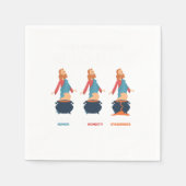 When God Created Germans Funny Germany Gift Servet (Voorkant)