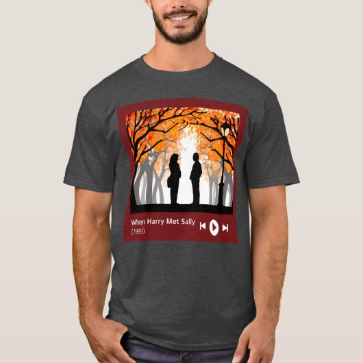 When Harry Met Sally Spotify Cover Image jongensca T-shirt (Voorkant)