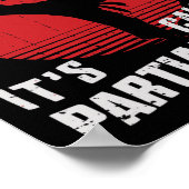 When I Do Karate It's Called Partial Arts  Poster (Hoek)