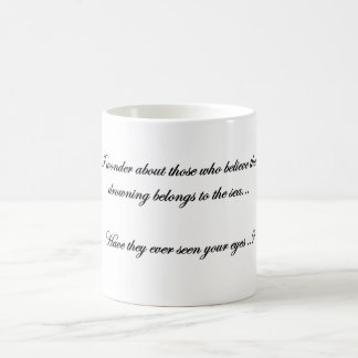 when I see your beautiful eyes Coffee Mug Koffiemok