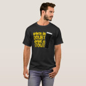 When in Doubt Drink a Stout Beer Drinking Bar IPA T-shirt (Voorkant volledig)