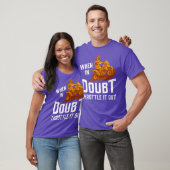 When In Doubt Throttle It Out Four Wheeler Quad T-shirt (Unisex)