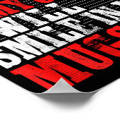 When It Comes To My Child I Will Smile In My Mugsh Poster (Hoek)