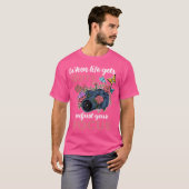 When Life Gets Blurry Adjust Your Focus Photograph T-shirt (Voorkant volledig)