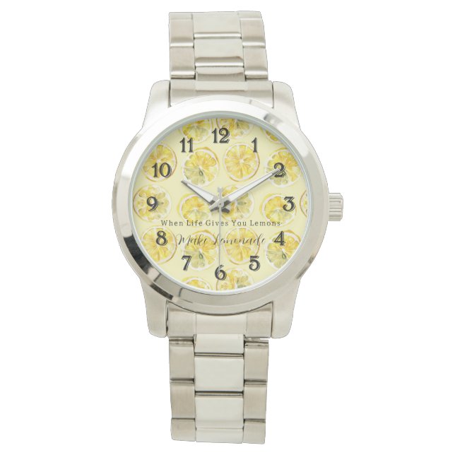 When Life Gives You Lemons Horloge (Voorkant)