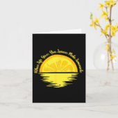 When Life Gives You Lemons Make... - Lemonade Kaart (Gele Bloem)