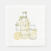 When Life Gives You Lemons Make Lemonade Servet (Voorkant)