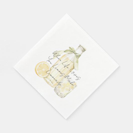 When Life Gives You Lemons Make Lemonade Servet (Hoek)