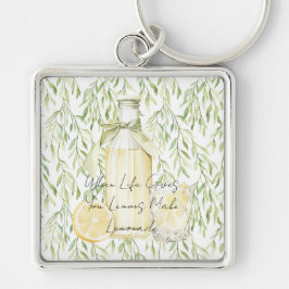 When Life Gives You Lemons Make Lemonade Sleutelhanger