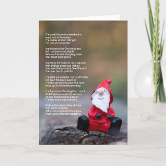 When loved ones come together feestdagen kaart