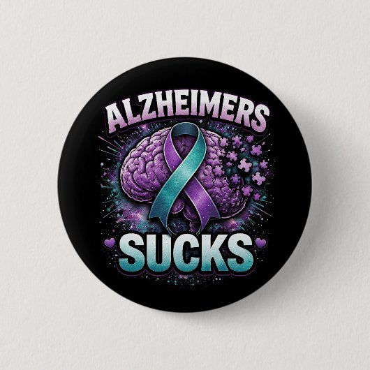 When Memories Fade Ronde Button 5,7 Cm (Voorkant)