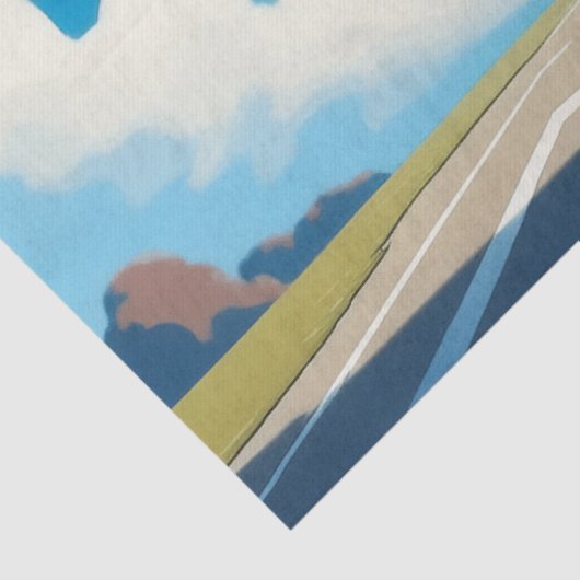 When Pigs Fly Funny Winged Pigs Tissuepapier (Detail)