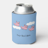 When Pigs Fly grappig event viering Blikjeskoeler (Blikje Voorkant)