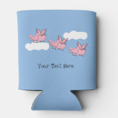 When Pigs Fly grappig event viering Blikjeskoeler (Achterkant)