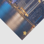 When the Lights Begin to Fall Tissuepapier (Detail)