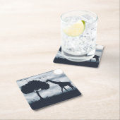 When the Moon Whispers to the Giraffe Kartonnen Onderzetters (Insitu)