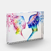 When the spring day meets the winter night fotoblokken (Links)