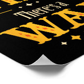 When There's A Will There's A Way Motivational Quo Poster (Hoek)