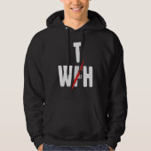 When WFH Becomes WTH For Working From Home Hoodie (Voorkant)