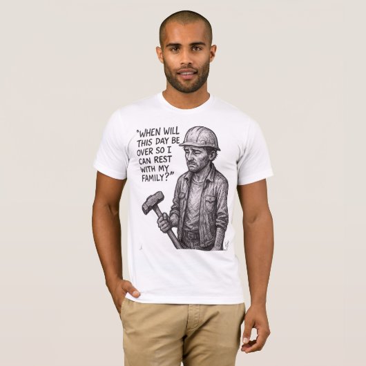 When Will This Day Be Over? T-shirt (Voorkant volledig)