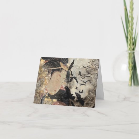 When Wishes Fly Bedankkaart (Voorkant)