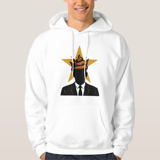 When your leader has a smelly crown... hoodie (Voorkant)