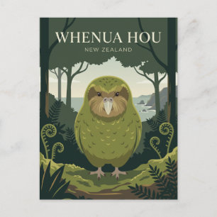Whenua Hou (Codfish Island) Nieuw-Zeeland Briefkaart