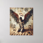 Where Angels Fall, We Rise Canvas Afdruk (Voorkant)