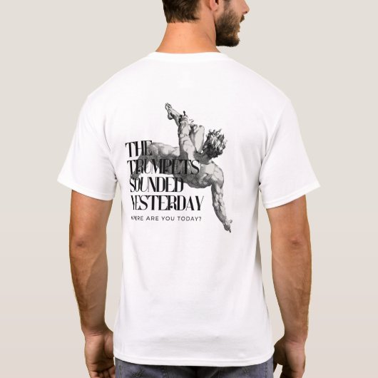 Where Are You Today? T-shirt (Achterkant)