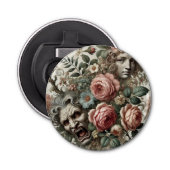 Where Baroque Fangs Find Homes – Gothic Victorian Button Flesopener (Voorkant)