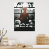 Where Breath Becomes Balance Poster (Keuken)