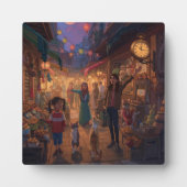 Where Cats Wander and Lanterns Glow Fotoplaat (Voorkant)