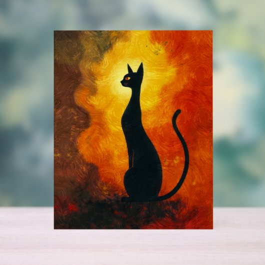 Where curiosity meets the cosmos. acryl bord (Neutraal)