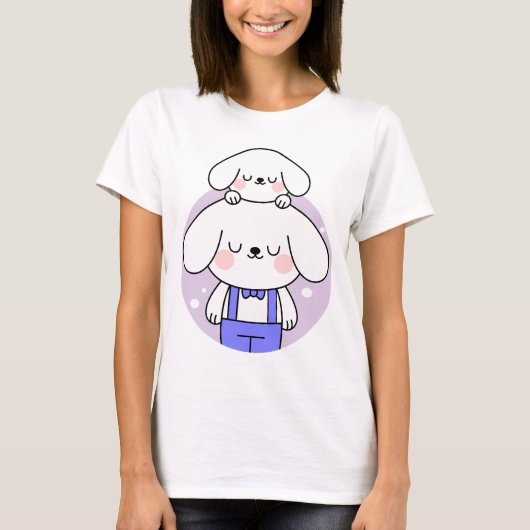 Where Cuteness Stands Tall T-shirt (Voorkant)