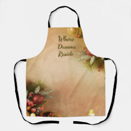 Where Dreams Reside Apron | Celestial Cooking Schort