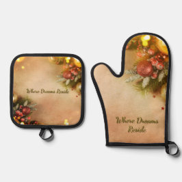 Where Dreams Reside Keukenset | Hemels Ovenwant & Pannenlap Set