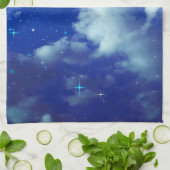 Where Dreams Reside Kitchen Towel | Starry Night Theedoek (Gevouwen)