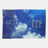 Where Dreams Reside Kitchen Towel | Starry Night Theedoek (Horizontaal)