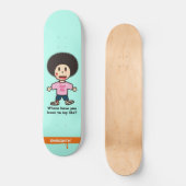 Where have you been? ONEIGHTH Tokyo Original Persoonlijk Skateboard (Voorkant)