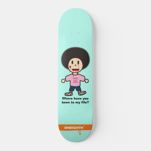 Where have you been? ONEIGHTH Tokyo Original Persoonlijk Skateboard (Voorkant)
