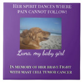 Where Her Spirit Still Shines Tegeltje (Voorkant)