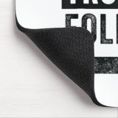 Where I Go Trouble Follows Funny Matching Couple S Muismat (Hoek)