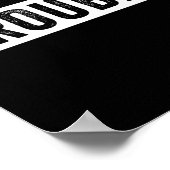 Where I Go Trouble Follows Funny Matching Couple S Poster (Hoek)