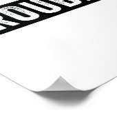 Where I Go Trouble Follows Funny Matching Couple S Poster (Hoek)